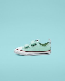 Zapatos Bajos Converse Seasonal Color Easy-On Chuck Taylor All Star Para Niña - Blancas/Verde Menta/